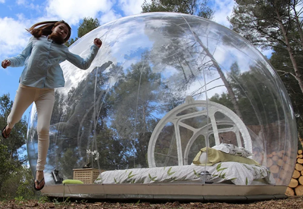 outdoor inflatable bubble tent