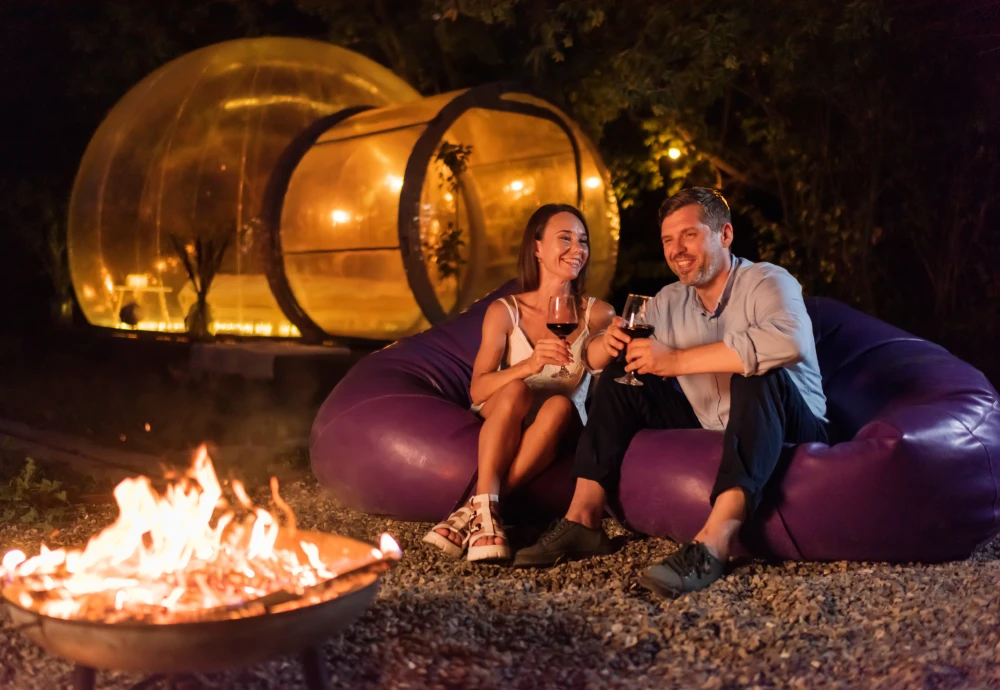 clear camping bubble tent